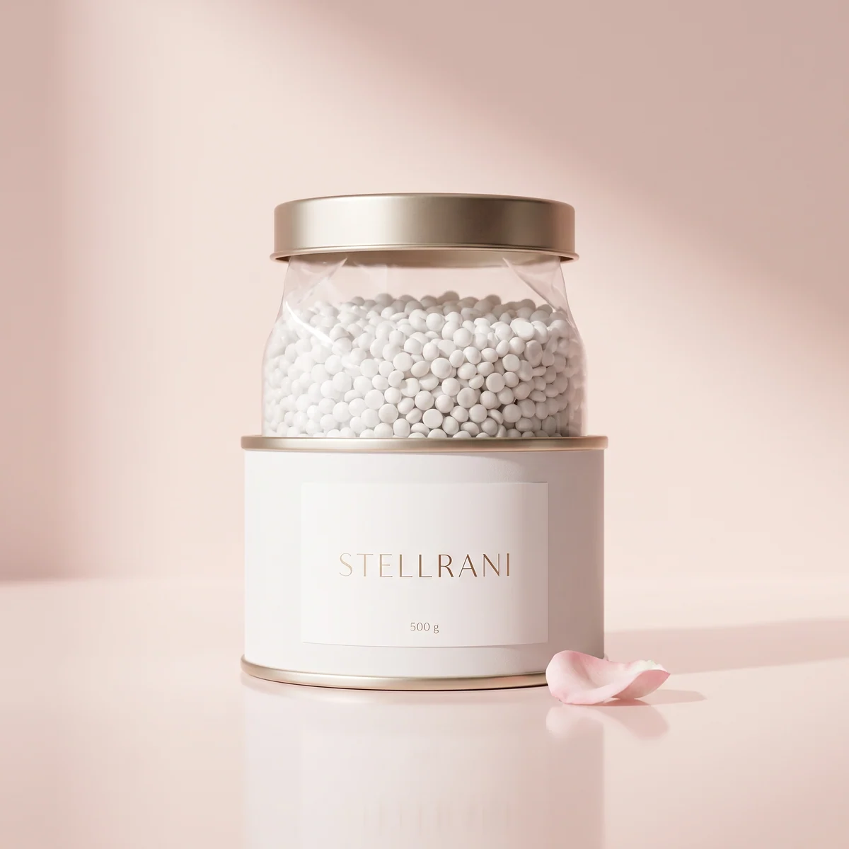 Wachsperlen Pure White