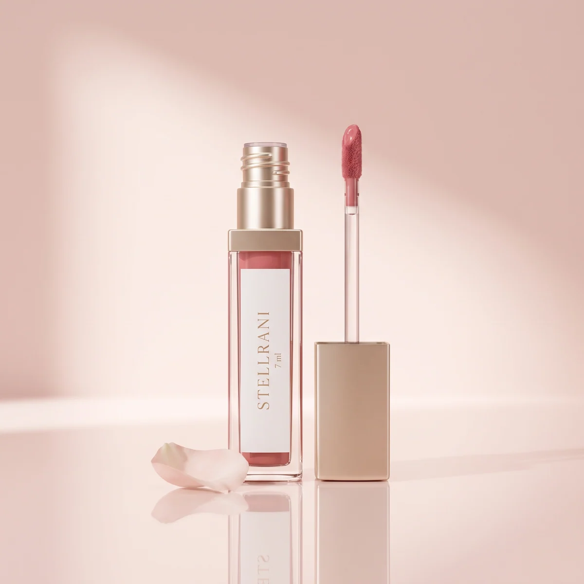 Flüssiger Lippenstift Matt Silk Pink